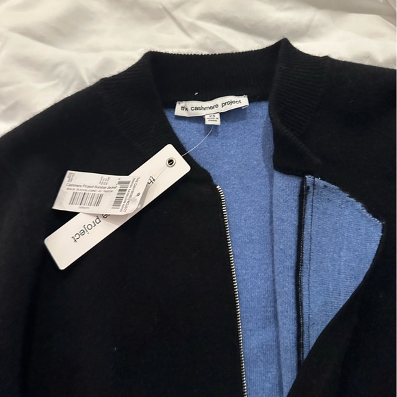 Cashmere Bomber Jacket - Picture 2 of 2